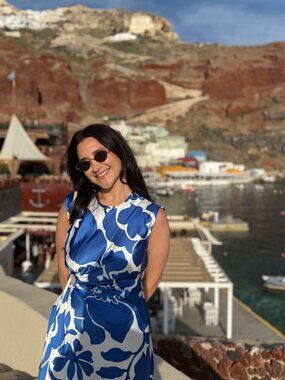 House of Harlow Santorini Inspired Dress